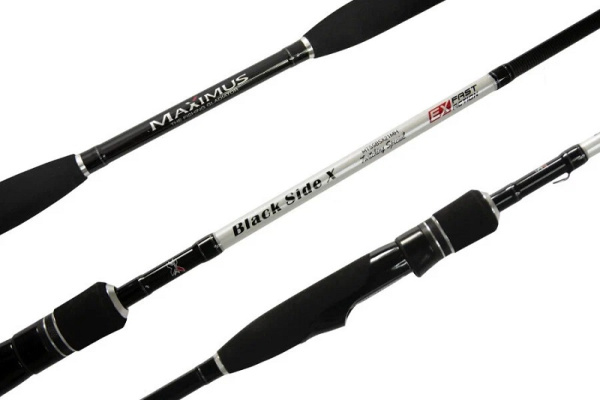 Спиннинг Maximus Black Side-X 20L 200 см 4-14г (двухчастное)