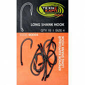 Крючки Texnokarp Long Shank hook Size 6  